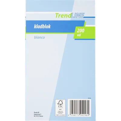 Trendline Kladblok 200 vel