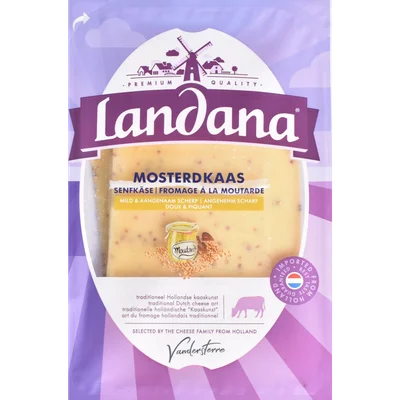 Landana Mosterd kaas plakken