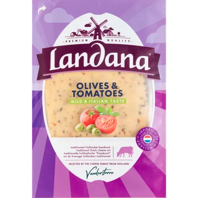 Landana Tomaat & olijf plakken
