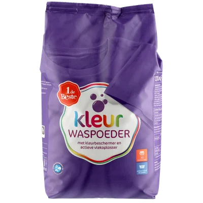 1 de Beste Waspoeder kleur 30 wasbeurten