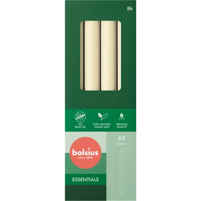 Non food Dinerkaarsen soft pearl