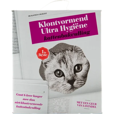 1 de Beste Kattenbakvulling klont ultra hygiene