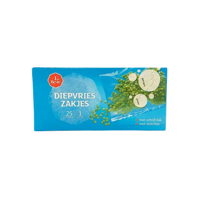 1 de Beste Diepvrieszakjes 1 liter