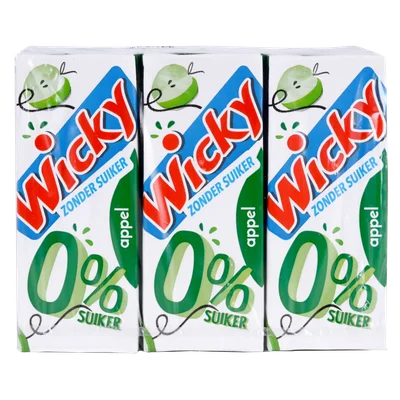 Wicky Appel 0% 6x20 cl