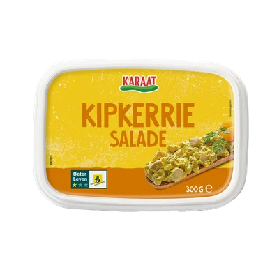 Karaat Kip-kerrie salade