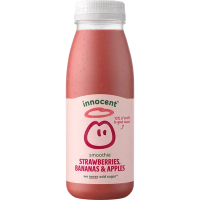 Innocent Smoothie strawberry & banana