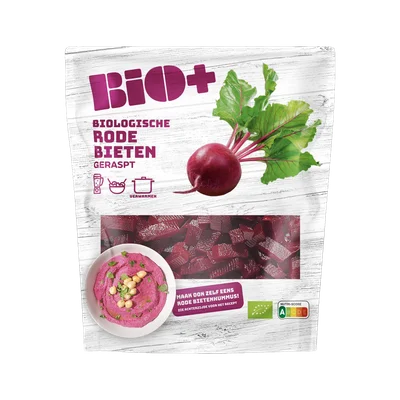 Rode bieten geraspt