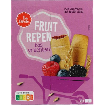 1 de Beste Fruitrepen bosvruchten