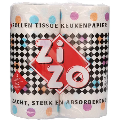 ZiZo Keukenrol 3-laags