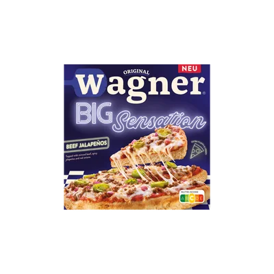 Wagner Big sensation beef jalapeno