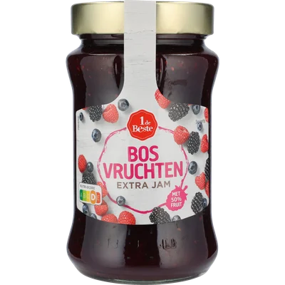 1 de Beste Jam extra bosvruchten