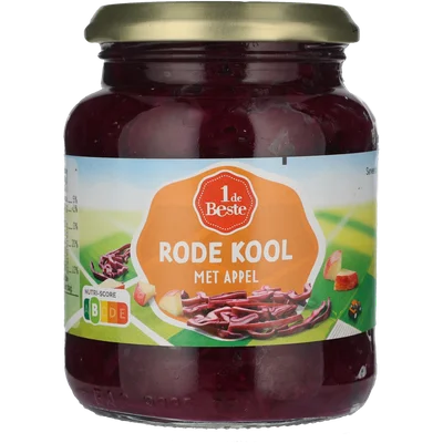 1 de Beste Rode kool met appel