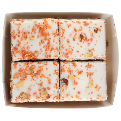 Vers plaatcake carrot