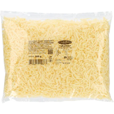 SILIFKE Geraspte kaas jong 48+