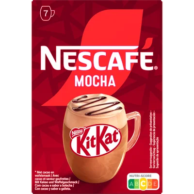 Nestlé Oploskoffie mocha kitkat 7st.