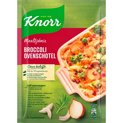 Knorr Mix voor ovenschotel broccoli