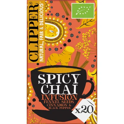 Clipper Spicy chai organic infusion