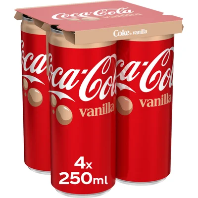 Coca-Cola Vanilla 4-pack
