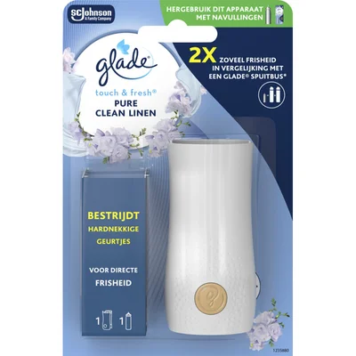 Glade Touch & fresh houder pure clean linen