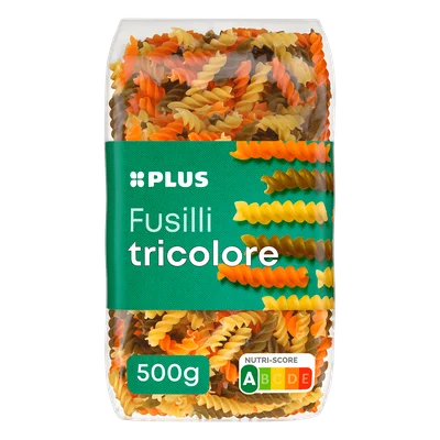 PLUS Fusilli tricolore