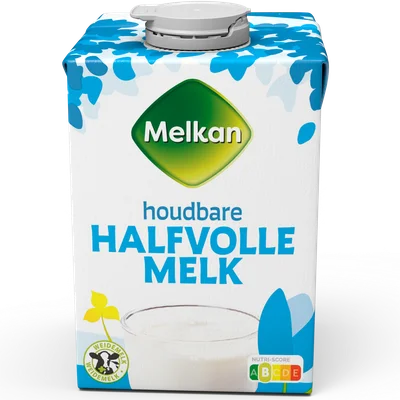 Melkan houdbare melk halfvol