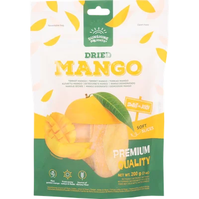 Sunshine Delights Gedroogde mango