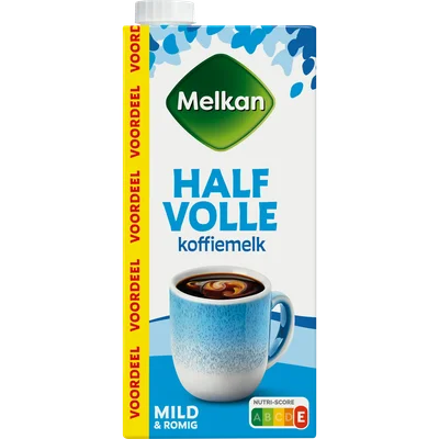 Melkan Koffiemelk halfvol 4%