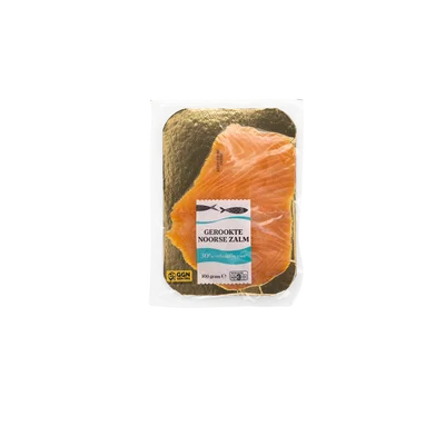 Noorse zalm gerookt minder zout