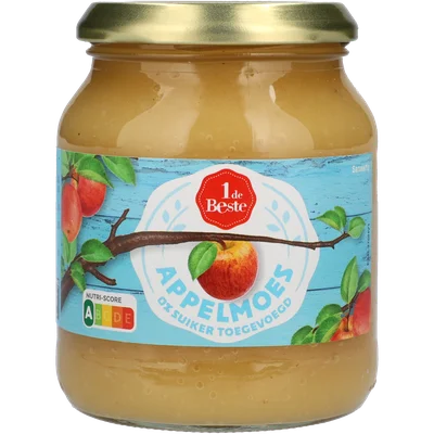 1 de Beste Appelmoes 0% toegevoegde suiker