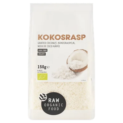 Raw Organic Food Kokosrasp bio