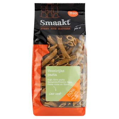 Smaakt Less carb pasta bio