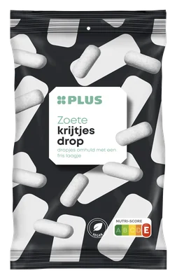 PLUS Witte krijtjes