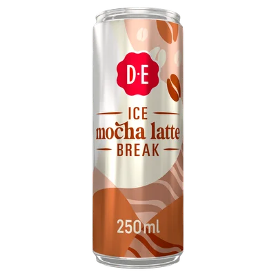 Douwe Egberts Ice mocha latte ijskoffie Blik 250 ml