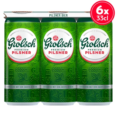 Grolsch Premium pilsner bier Set 3000 ml