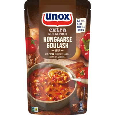Unox Goulash soep extra rijkgevuld