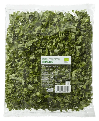 Biologisch PLUS Boerenkool biologisch Zak 150 g