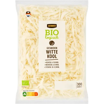 Jumbo Biologisch Gesneden Witte Kool 300 g