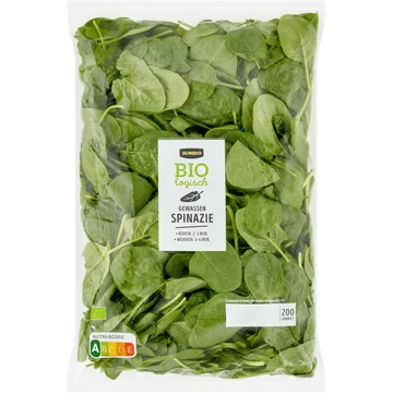 Jumbo Biologisch Gewassen Spinazie 200 g
