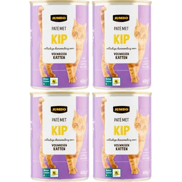 Jumbo Paté met Kip 4 x 400 g