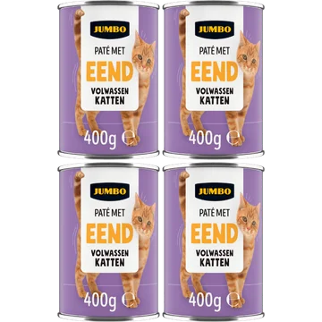 Jumbo Paté met Eend 4 x 400 g
