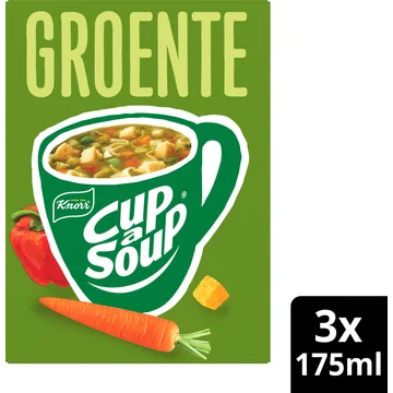 Knorr Groente Cup-a-Soup 3 x 175 ml