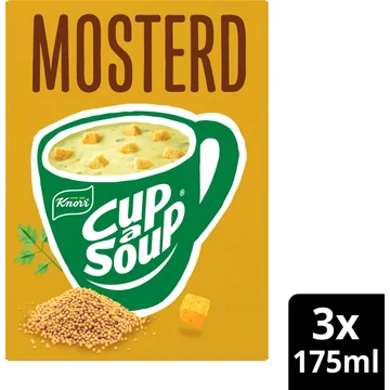 Knorr Mosterd Cup-a-Soup 3 x 175 ml