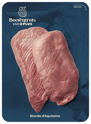 PLUS Boerentrots Rundersteak BLAQ 250 gram