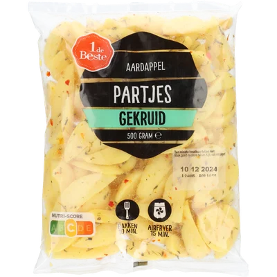 1 de Beste Aardappelpartjes gekruid