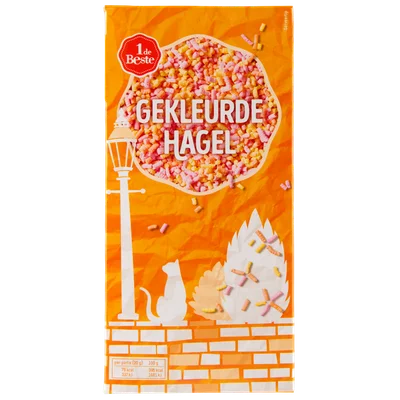1 de Beste Gekleurde hagelslag