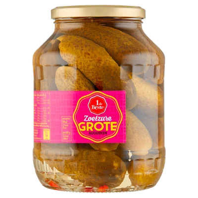 1 de Beste Augurken zoetzuur