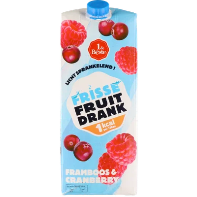 1 de Beste Tintelend met framboos-cranberry 1 kcal