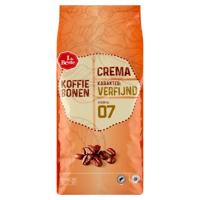 1 de Beste Koffiebonen crema