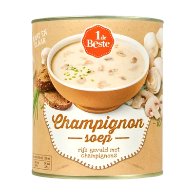 1 de Beste Champignonsoep
