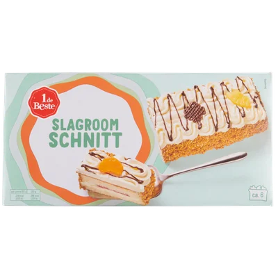 1 de Beste Slagroom schnitt